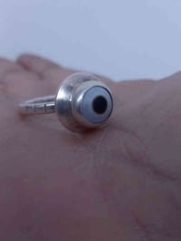 خاتم • جزع بقراني • صياغة يدوية