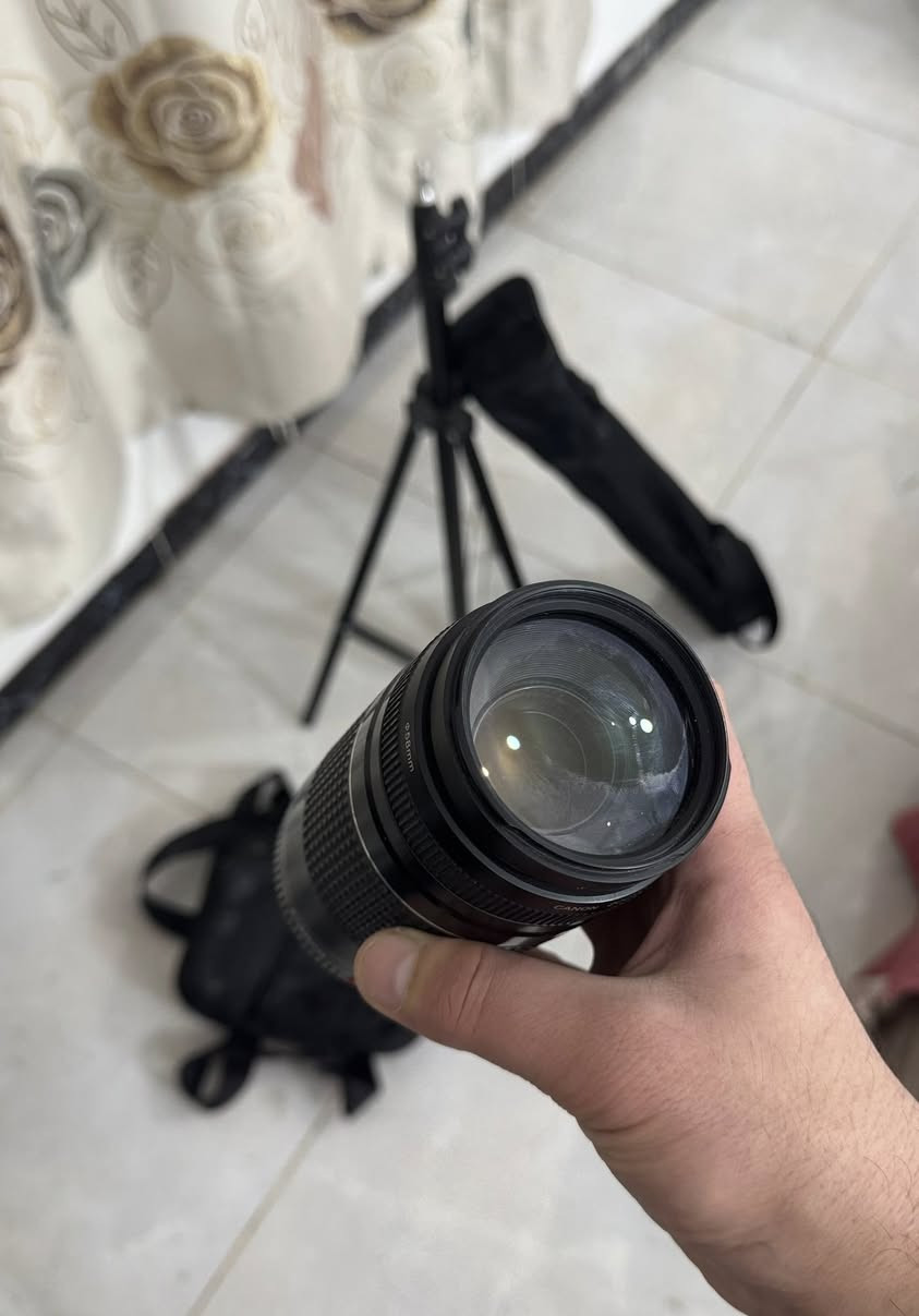 سلام عليكم
كامره كانون 1200D+زوم 75-300+ستاند
450 الف
للاستفسار ع الرقم
***********
