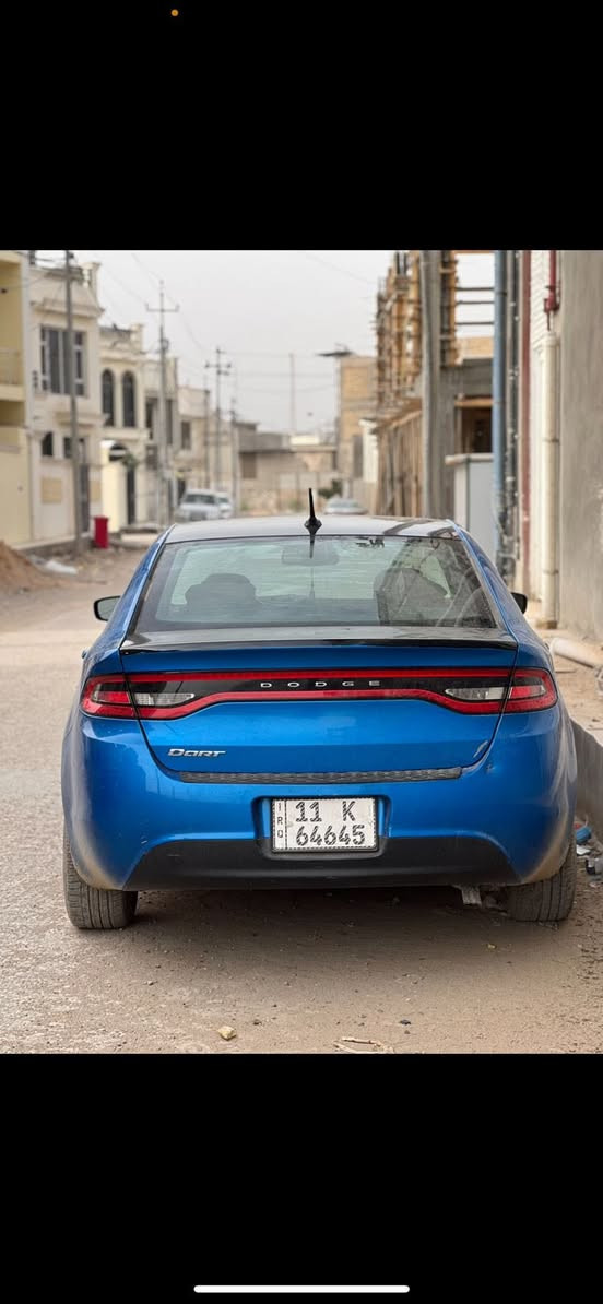 🚗 للبيع: دوج دارت موديل 2016 (محرك 2.0)
📍 الموقع: البصرة / الطوبة والنخيلة الثانية  

- محرك: 2.0 اقتصادي  
- قير: أوتوماتيك  
- 4 سلندر  
- الممشى: (160 الف KM)  
- اللون: (ممير )  

✨ المواصفات:  
✔️ تبريد ثلج   
✔️ مرايا وجامات كهرباء  
✔️ تحكم دركسون  

🔧 الحالة: سيارة شغالة تمام، نقص حدادة فقط  

💰 السعر: (70 ورقة)  

📞 للتواصل: ************
