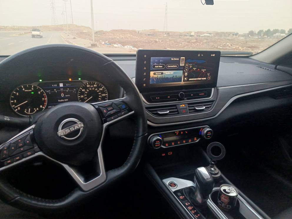 ئاڵتیما SL فوول فوول مۆدێل 2024 تەنها 17 هەزار ڕۆشتووە لای سایەق بۆیاغە بەشەرت شانسی و گیڕ و مەکینە . 
مواسفات 
1.کوشن جلد.
2.تحدید سورعە
3تبرید مرکزی
4.کامل ڕادار360
5. کامل کامیرە 360
6.کوشن هیتر  و کارەبایی
7.سوکان هیتر و ڤۆلیوم
8.سیستەمی دژە دزی .
9. سقف سلاید.
10.کۆنترۆڵکردنی خزان.
11.AWD
شاشە گەورە و کارپلەی .ویل کرۆم  
برێک بەسمە . و ئۆتۆهۆڵد. چەندین مواسفاتی تر .ژ،م  ( ***********)واتس ئاپ . كركوك, العراق
