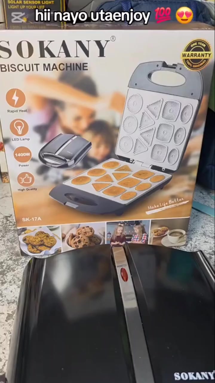 🍪✨ حضّر بسكويت بأشكال حلوة بسهولة!

طبقة غير لاصقة وتنظيف سريع 🍽️
أقراص متعددة لأشكال مختلفة 🎨
تشغيل بلمسة واحدة وسريع 👌
تصميم آمن وحجم يوفر مساحة 🛡️

نتائج لذيذة بكل مرة بدون تعب 
#للطلب_ارسال_رسالة_عبر_الخاااص😃😍👍
#او_عن_طريق_الرابط_الموجود_في_الأسفل⬇️⬇️✅️

https://api.mabiaati.com/s/f212b6fc


**إذا كنت صاحب هذا الإعلان وتريد حذفه لأي سبب، رجاءا أرسل رسالة إلى الدعم الفني**