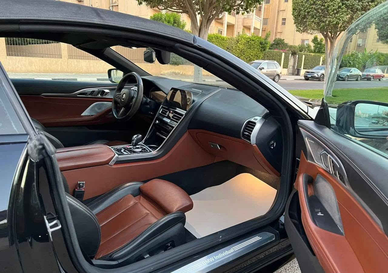 BMW . M850
CABRIOLET 

•Model : 2020
•Color  : Black X Camel
•28,000 km 
•Wakeel .. all Services Done ✅ 

For More Info DM us Or Call: ￼⁨
01008282280 -
0111 1169462 الشيخ زايد, الجيزة


**إذا كنت صاحب هذا الإعلان وتريد حذفه لأي سبب، رجاءا أرسل رسالة إلى الدعم الفني**