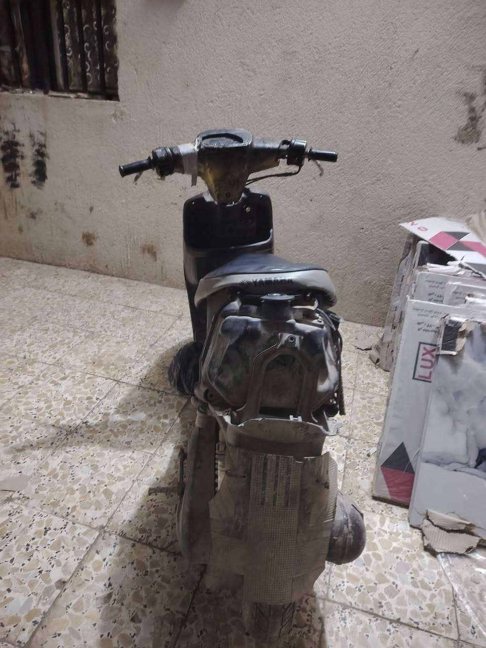 سلام عليكم شباب دراجه بطه للبيع سعر 125 وبيه مجال الشراي يجي خاص او يتصل عل رقم *********** مكاني ميسان بحي العسكري يم مدرسه الحشد
