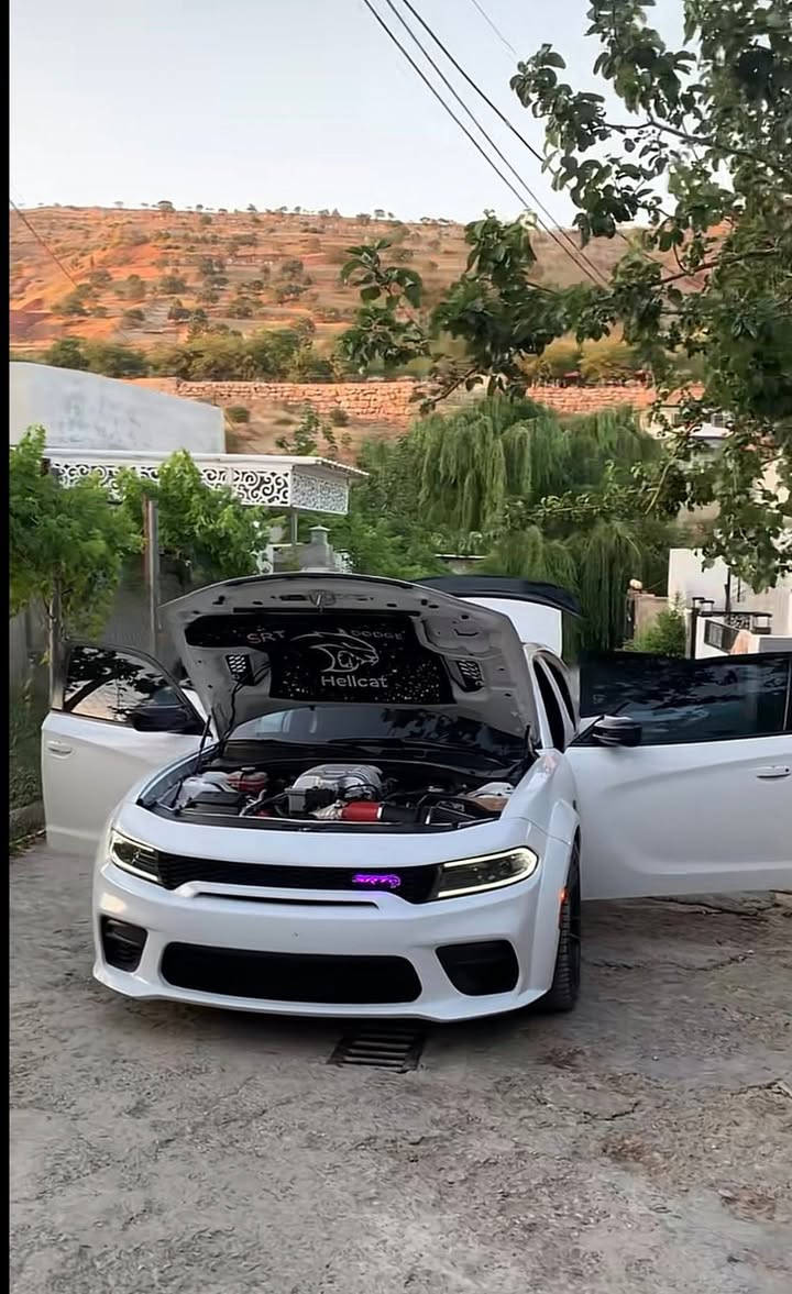Dodge charger srt hellcat wideby 6.2 supercharge
 1 parcha be zhure be air bag 24 hazar mil , 
هيلكات 2021 وايد بدى بلادي . ماشية 24 الف ميل 
صبغ واحد جاملخ بدون دواخل بدون ايرباگ سيارة بدون نقص كلش جديد , 
سعر 365 مجال بسيط
عنوان سيارة اربيل 
WhatsApp ***********
