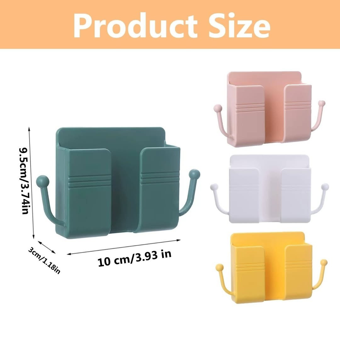 قطعتين ب 10 الاف فقط  توصيل مجاني لجميع المحافظات 
حامل موبايل يثبت على الحائط متعدد الاغراض ذاتي اللصق مع خطافات، حامل لشاحن الحائط للموبايل وجهاز التحكم عن بعد للمنزل والمكتب 
للحجز مراسلة الصفحة او دايركت 
***********
