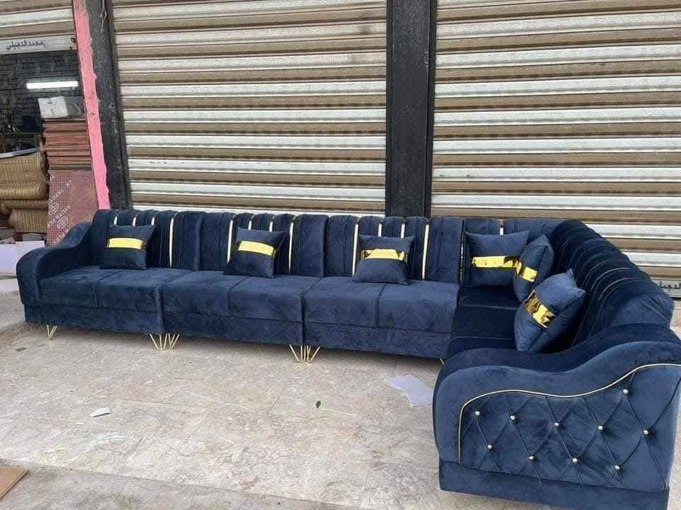 عرض خاص ولفتره محدودة 
سعر المتر ٦٥ الف ضمان ثلاث سنوات حقيقي معة كرت الضمان 
خشب جاو روسي 
بلاويد اسود ١٦ ملم 
سفنج مميز اول ضهر ومقعد شرط 
انواع لاقمشه التركيه وليست الصينية 
التوصيل مجاني داخل النجف 
للتواصل ***********
