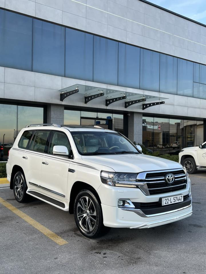 ماشي70 اصل 

السعر.   510
مكفوله من الصبغ والبارد وشخط كفاله عامه 

بسم الله 🦅🦅🦅🦅🦅🦅🦅🦅
تويوتا لاندكروز گراند تورنك 
 ساز اصلي 6 سلندر
 موديل 2020 كفاله عامه من صبغ البارد 
السياره جديد حيل
عله وضع الشركه 

رقم اربيل  🦅🦅🦅🦅🦅🦅🦅
‏‎المواصفات فول 1/1                                                           
‏‎فتحه 

مكينه 6 سلندر سلندر وسياره جديده بمعنا الكلمه 

‏كشن كهرباء 
‏‎تشغيل عن بعد اصلي
‏‎دشبول لكزز عداد لكزز
‏‎صندوق خلفي  كهربائي وشفط
مري قلاب
‏‎5 بصمات
كاميرة 360’درجة 🦅🦅🦅🦅🦅🦅
شاحن لاسلكي 
‏‎تحكم ستيرن فول 
‏‎دبل ماوس🦅🦅🦅🦅🦅🦅🦅
‏‎انارة ترحيب 
‏‎دوسات ليزرية كتابة LAND CRUISER
‏‎ثلاجة🦅🦅🦅🦅🦅🦅🦅🦅
‏‎حساس امامي+خلفي
بجم زنون 
‏‎مري شفط +قلاب 
‏‎اشارة بالمري
8 ايرباك
‏‎زراك الايت 
وباقي المواصفات المعروفه 
كفاله عامه  من الصبغ البارد وشخط 

الون ابيض  ميتاليك ولونها يخبل  وبلعافيه عليشتريها 

لاستفسار اكثر رقم الهاتف *********** 🦅🦅🦅

العنوان سليمانية
