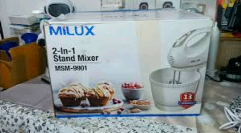 خلاط عجانه من أعلى الماركات 1في2
السعر 25الف بانسب السعار توصيل متوفر 
لكافت المحافظات 
رقم الهاتف ***********