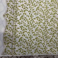 ستارة رول بنقشة أوراق – جديدة 📏 المقاس: 1.5 متر عرض × 3 أمتار طول 🪟 سك...