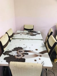 طقم سفرة • طاولة وكراسي • ديكور منزلي