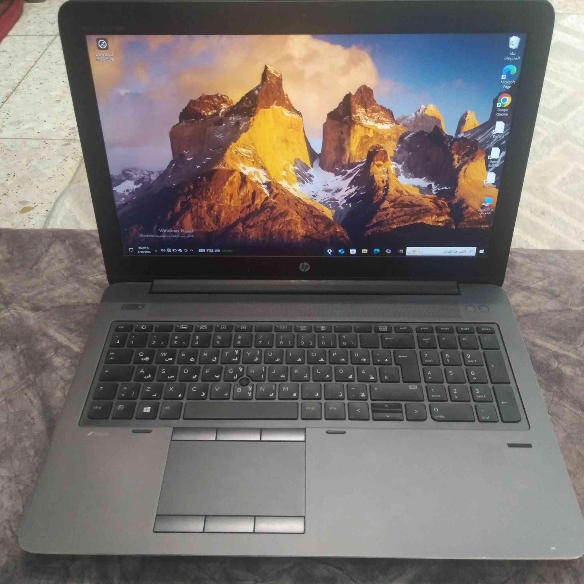 للبيع لابتوب هندسي وكيمنك شاق HP ZBook 15 G3 نظيف جداً بحالة ممتازةالمعالج: Intel Xeon E3-1505M v5 (قوي جداً ومكافئ للـ i7)الرام: 16GBكارت الشاشة: NVIDIA Quadro M2000M (أساسي 4GB) ممتاز للتصاميم والألعابالهارد: 512GB SSD سريع جداًالملحقات: الشاحن الأصلي HP + حقيبة اللابتوبحالة الجهاز: نظيف جداً بحالة الوكالة، بطارية ممتازة وشرط الفحص 100%.السعر: 420,000 دينار (وبيه مجال بسيط للشراي الجاد)رقم واتساب ***********
