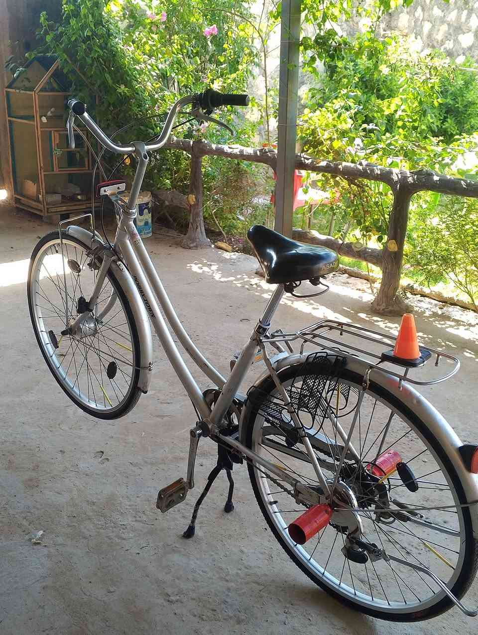 سلام عليكم بايسكل للبيع او مراوس حسب القناعه 
بايسكل موديل 2014 لون سلفر نضافه 80%
دسك صفاره 90 كلوب ثلجي زنون 
بايسكل مكفول كلشي ما ابدل بي 
تايرات جدد ويدات شركه 
السعر :100وبي مجال 
مكاني حله طريق سده محاويل 
للستفسار  ***********
 تحياتي للجميع .
