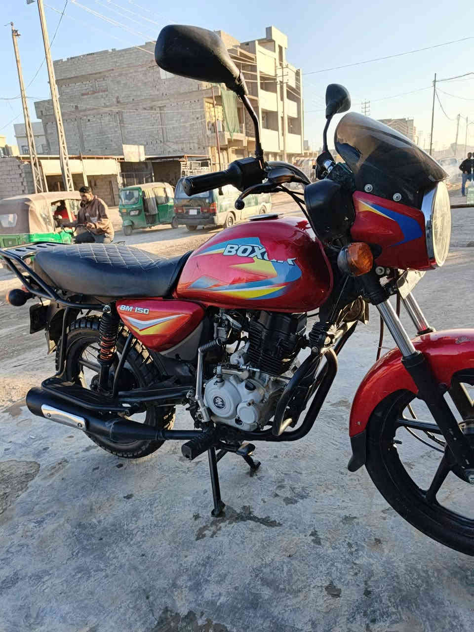 بوكسر 2020 مرقم بأسمي دراجه خير من الله مو مدحا بس موكفتني بشارع السعر 1575 وبيك خير ودلل مكان بعقوبة *********** وبي واتساب
