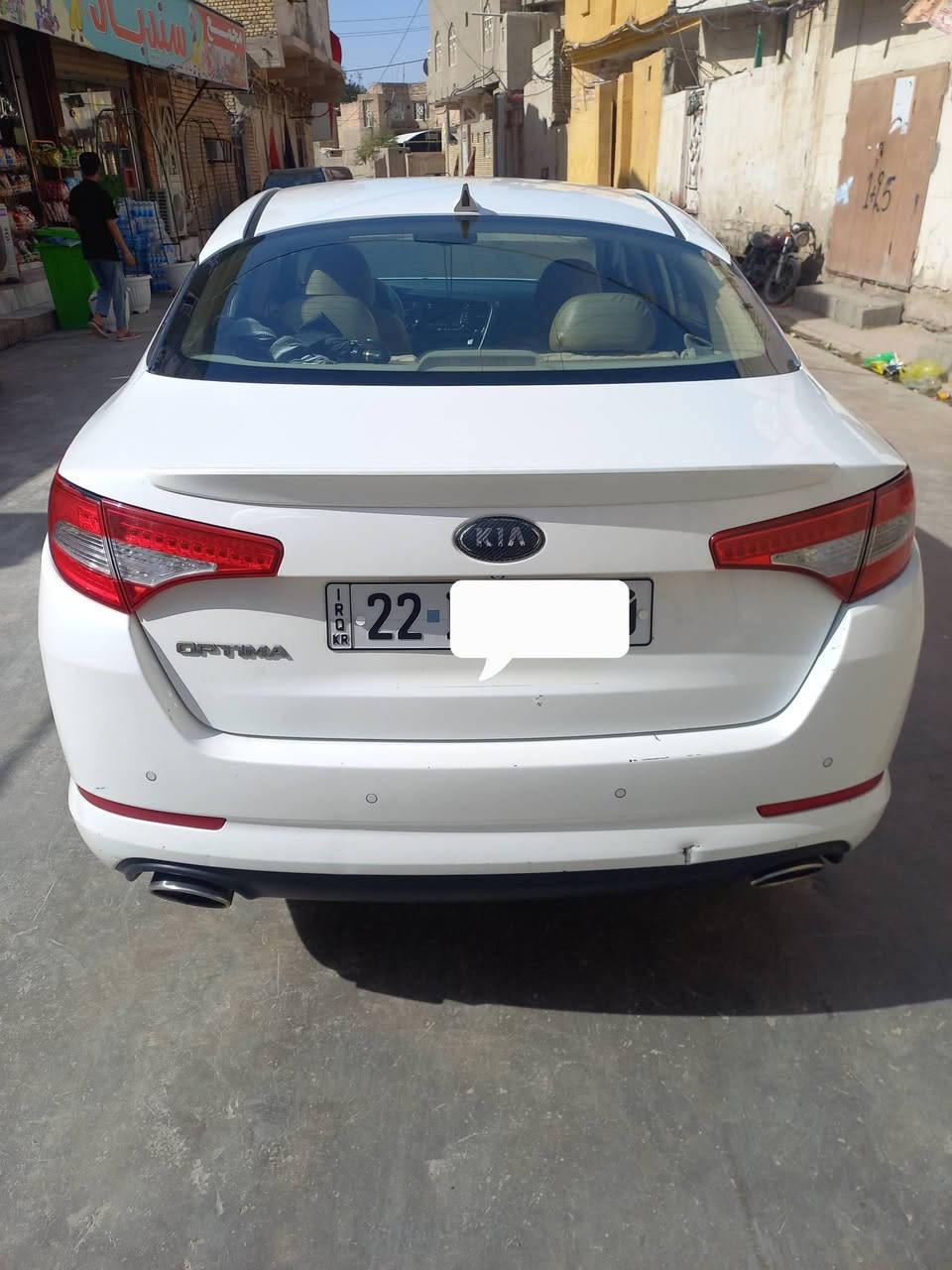 السلام عليكم 
تحية طيبة 
اوبتما خليجي 2013 بيها جاملغ صبغ أمامي جهة السايق وطخه بالبنيد فوك الماصده جهة اليمين 
فول عده البانوراما 
بصمه 
حساس خلفي
2400
كشنات جلد
كامرة بلاديه
ترحيب عند الاقتراب 
السعر 135 وبيها مجال 
رقم ***********
مكاني واسط النعمانية
