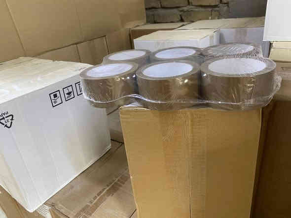 36 قطعة
 49 مايكرون حقيقي 
90 يارد 36 قطعة
الاصق هوتميلت مو اكرليك الاصفر الصيني لا يفرق المادة الاصقية
الكارتون 25 الف توصيل لكل محافظات العراق خمسه واذا جملة يختلف 
 ‪***********‬‏
***********
