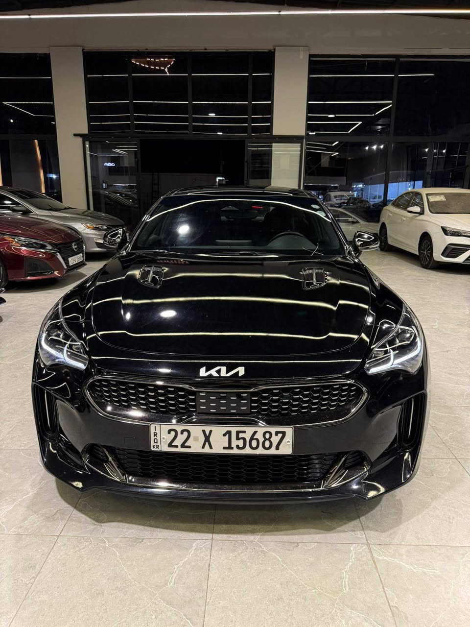 183$ نهائي
سلام عليكم
 كيا ستينجر 2023، فئة جي تي لاين وارد أمريكي
فول مواصفات ماشيه 5 الف بعدها زيرو
حادث جاملغ +بنيد  فقط رقم اربيل تحويل او وكاله
دخول جديد
***********
