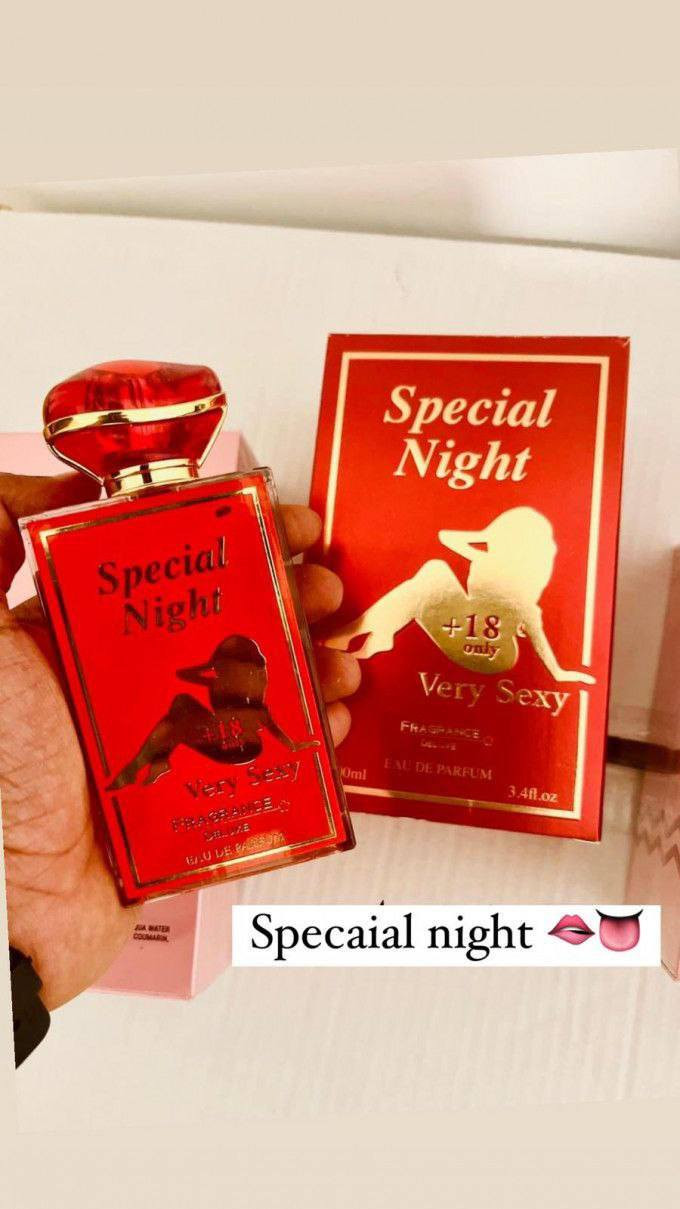عطر سبيشل نايت Special night عطر الاغراء وللاثارة الرومانسي عطر فرموني للمتزوجين الذي يعمل  على إثارة الحواس وتحفيزها❤️‍🔥🔥

Special Night للجنسين 100 مل – او دى بارفان  Special  ♥️Night

♥️ عطر الاثارة والاغراء للمتزوجين +18 ❤️💋
عطر زهري منعش يعبّر عن مُثُل الحداثة والأنوثة والثقة عطر Special Night هو عطر ناعم و رائحة ترمز إلى الجوانب الحديثة والحديثة للأنوثة والرومنسية والشراكة العميقة .

♥️ هذه الرائحة الرائعة تكمل الروح الحرة للرجل وللمرأة التي تتوقف لتنغمس في لحظات الحياة البسيطة المشي في المنزل عند الفجر شعور الدفء الشمس على بشرتها لمسة ناعمة من زهرة في هذه اللحظات .

تعد Special Night  من أكثر العطور جاذبية وتشع بريق من الثقة والتأكيد على الذات و النضارة الخضراء المنعشة  مما يؤدي إلى روائح قلب باقة أزهار من روز براعم الحساسة ممزوج بخبرة مع ياسمين بتلات و فريزيا بينك لخلق زهور طبيعية تم إضفاء الدفء على هذه الرائحة من خلال الاتفاقات الجذابة لشير وودز في الروائح الأساسية مع خشب الأرز الجذاب الذي يشكل التوقيع الأساسي لهذا العطر الرائع .
🔴 روائح مقدمة العطر : زهر الصبار
🔴 قلب العطر : فريزيا وردية ، بتلات الياسمين ، براعم الورد
🔴 روائح قاعدة العطر : خشب ارز وخشب شفاف

🚘يوجد خدمة توصيل لجميع محافظات العراق تفتيح_آمن #مبيض_بأعشاب_طبيعية #عناية_نباتية #منتج_آمن #ترطيب_وتفتيح #بشرة_نقية #شانيل_مبيض


**إذا كنت صاحب هذا الإعلان وتريد حذفه لأي سبب، رجاءا أرسل رسالة إلى الدعم الفني**