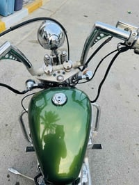 هوندا ستيد 400 VLX  موديل 2001  صبغ جديد   بلكات جدد  دهن جديد   مي اخ...