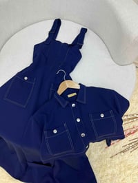 صدرية مع كنزة • هوريم دابل تركي • مقاسات ٣٨-٤٨