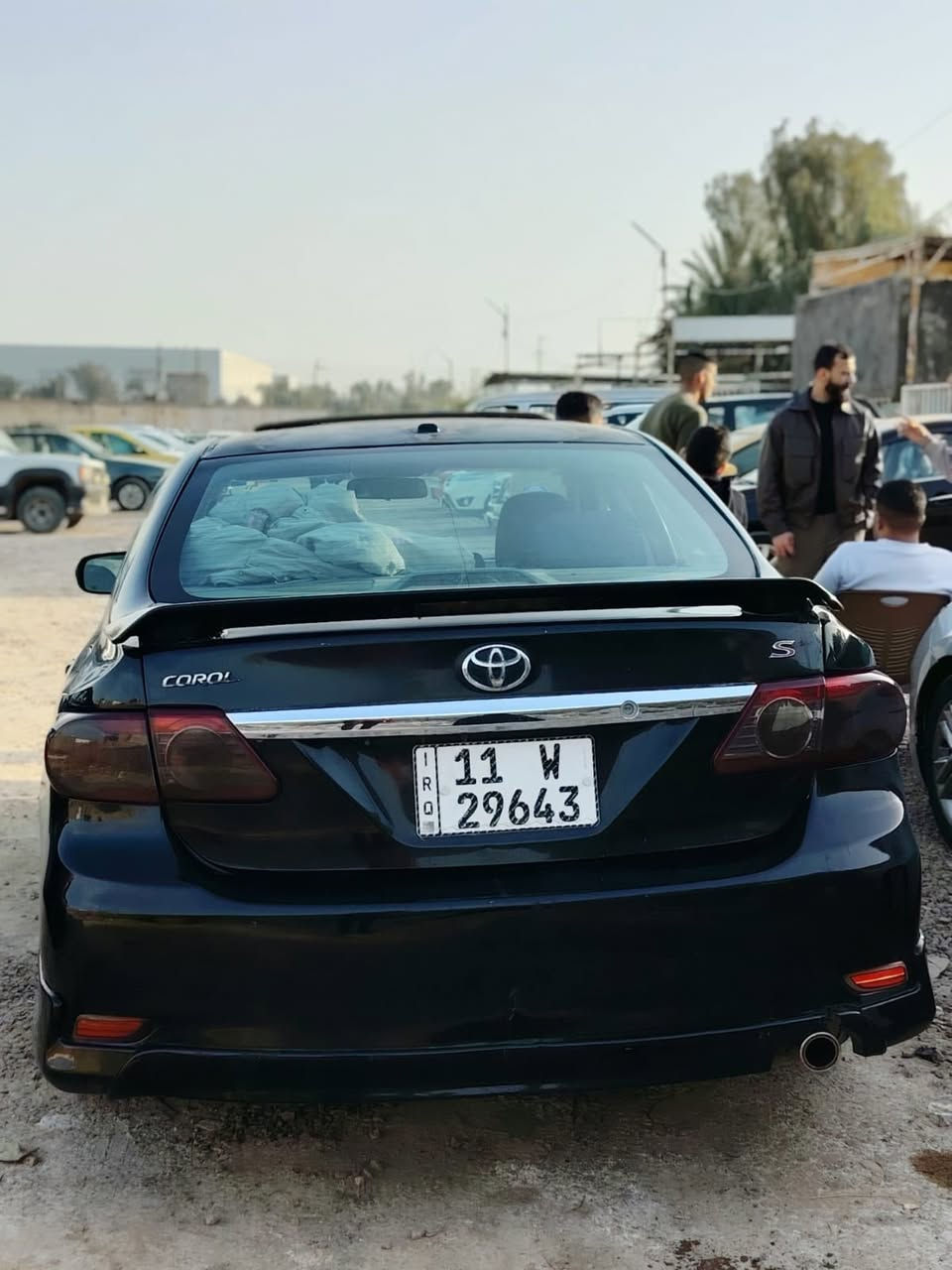 السلام عليكم من رخصه الادمن المحترم
كورلا 2013 رقم بغداد تحويل مباشر 

السياره اس 

فتحه 

مكينه 1800 

شاشه ايباد 

ويل كروم 

العنوان ديالى تقاطع القدس 

السعر :103 قفل قفل قفل 

***********
