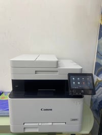 طابعة كانون  MF657  نظيفة جداااا جدااااا   BDF الطابعة مع ملحقات وكيبل...