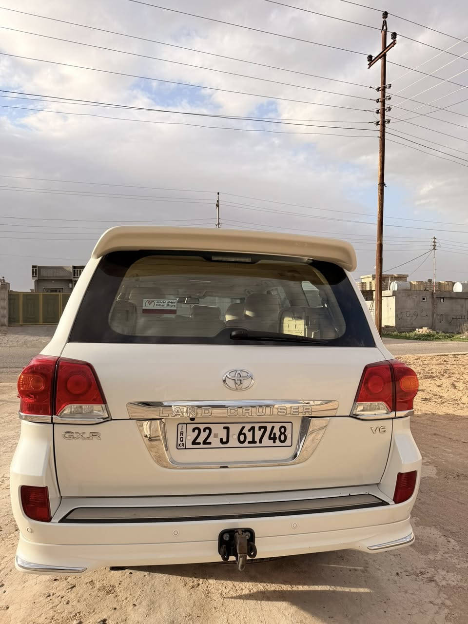 السلام عليكم 
لاندكروز GXR
2015
مكفوله كفالة عامه حتى الدعاميات
رقم أربيل 
هزة جديده
سنوية جديده بأسمي
تحويل مباشر
السعر 430
الاتصال ***********
