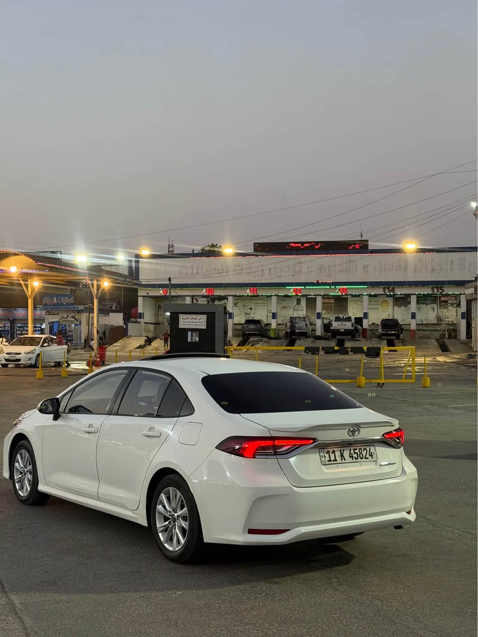 للبيع فقط كورلا ٢٠٢٥ اقساط ستقطاع مباشر راعيها جاهز للوكاله و التحويل بعد انتهاء المده كفاله ضربه وتبريد و صبغ بيها مكانين بارد صغار ما مبينات BDR
سياره جديده كلش ماشيه25
فول مواصفات
فتحه
كشن حلد
تبريد قطعتين
موصفاتها معروفه
السعر 134 ورقه
مكانها البصرة الطويسه 
*********** البصرة, العراق
