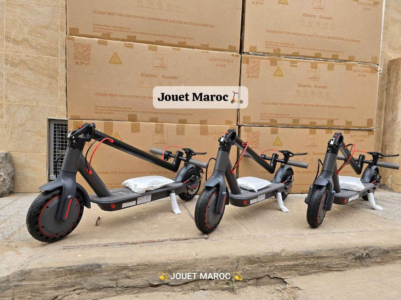 https://wa.me/c/+212625306568
📢+اكتشف+عروضا+مذهلة
على+كل+منتوجات+JOUET+MAROC+🛴+🤩
📢+باقل+ثمن+في+المغرب+💯💯
📍TROTTINETTE+ELECTRIC+SCOOTER+AOVO+PRO+ES80

📍Marque+AOVO+PRO+ES80

📍Moteur+350w+max

📍Batterie+36V+10.5AH+

📍Charge+max+100+kg

📍Frein:+À+disque+arrière+&+Electrique++E-ABS

📍Autonomie+20km+min+-+30km+max

📍Vitesse+25+km+min+-+31+km+max+

📍Batterie+lithium+

📍Matériel+Aluminium

📍écran+LCD
+
📍Rapport+de+vitesse+3+vitesse
+
📍Feu+stop+à+LED

📍Feu+avant+à+LED

📍ÉTANCHÉITÉ+IPX5

📍PLIABLE+OUI

📍klaxon+

📍Indicateur+de+batterie

📍DISPLAY+EY2+avec+application+mobile📱

📍pneu:+plein+8,5+pouces+

📍Charge+42V الجديدة, المغرب


**إذا كنت صاحب هذا الإعلان وتريد حذفه لأي سبب، رجاءا أرسل رسالة إلى الدعم الفني**
