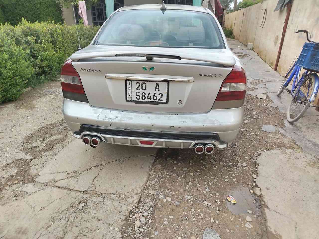 السلام عليكم والرحمه ،،،
دايو نوبرا ،،رقم ديالى 
 موديل 2000
سنويه لل29 
مكينه حجم 2000
گير عادي
تبريد شغال
،،كهربائيات كلها شغاله،،،
صدر امامي خلفي جديد ،،،
تخم تاير جديد
سياره بعد احلا من الصور،،،
السعر33 وبيها مجال للطيبين 
مكاني ديالى المقداديه شهربان
للاستفسار ***********
