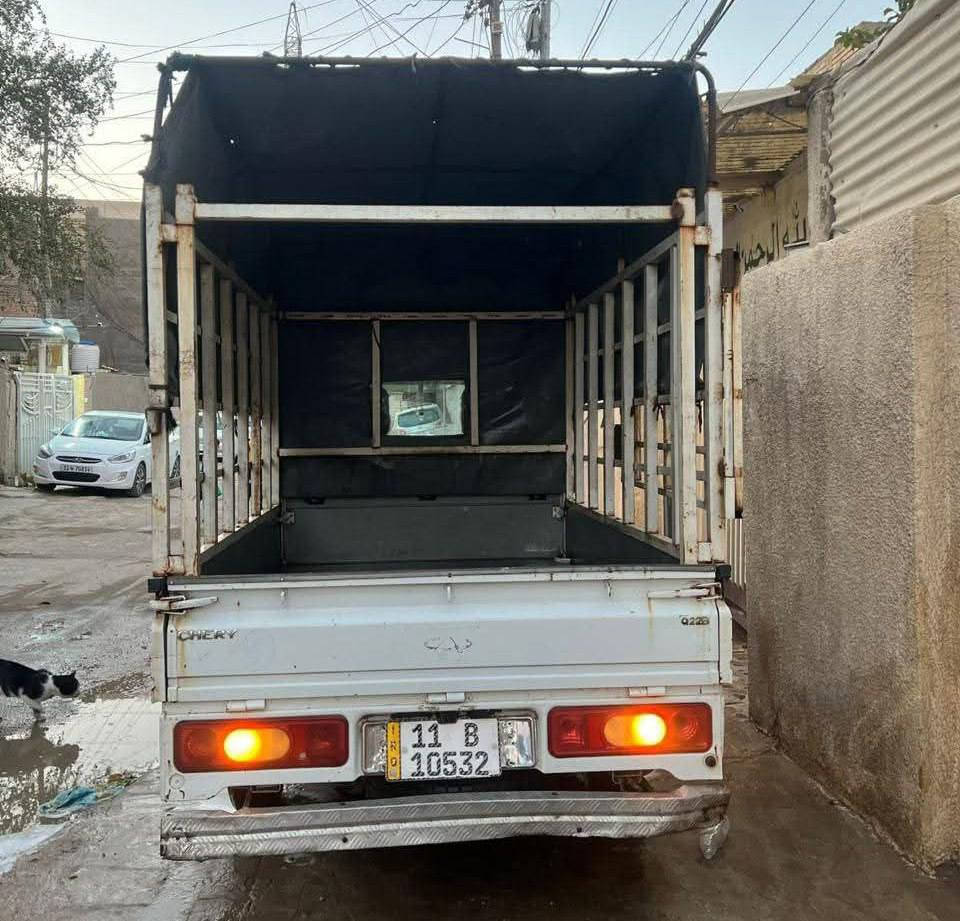 اللي يدور سيارة مال شغل وبسعر اخو البلاش
شيري يوكي موديل 2011
حموله 1 طن
محرك كير مكفولات
رقم بغداد الجديد
مكفوله من الظربه والصبغ
مكان السيارة بغداد وزيرية 
للاستفسار ***********
