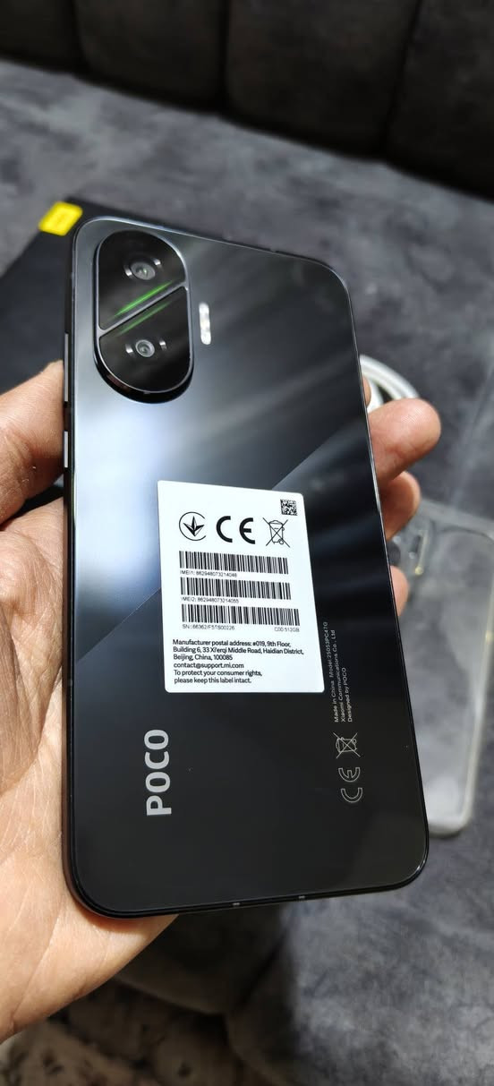 بوكو f7 غراض كامله بوبجي 120 فريم سلاسه قول بطاريه 6500 وشاحن90 واط معالج افلاكشب ذاك 512 ورام 12 وضد المي


**إذا كنت صاحب هذا الإعلان وتريد حذفه لأي سبب، رجاءا أرسل رسالة إلى الدعم الفني**