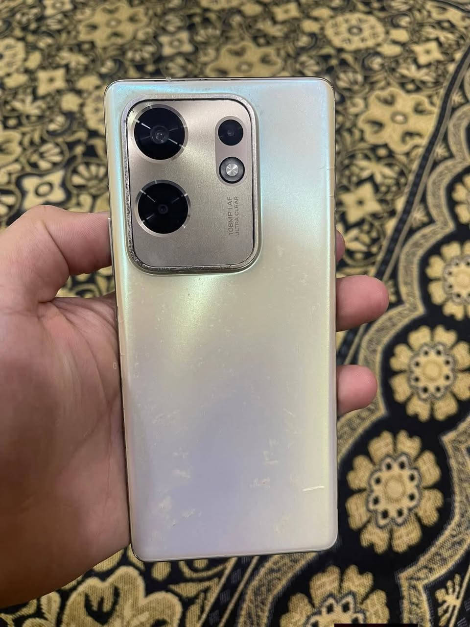 سلام عليكم زيرو 30 4g معالج G99  صوت استريوا دبل سماعة ودبل سيمكارت شاشة منحنية تردد الشاشة 120هرتز ذاكرة 256 رام 8+8 =16  بصمه بشاشة مدمجة  شغالة صوت اتصال سيمكارت شحن كلة شغال فقط كامرته خلفية 108ميكابكسل بطارية 5000الاف اصدار اندرويد 14 والامامية 50ميكابكسل للبيع او مراوس السعر 250


**إذا كنت صاحب هذا الإعلان وتريد حذفه لأي سبب، رجاءا أرسل رسالة إلى الدعم الفني**