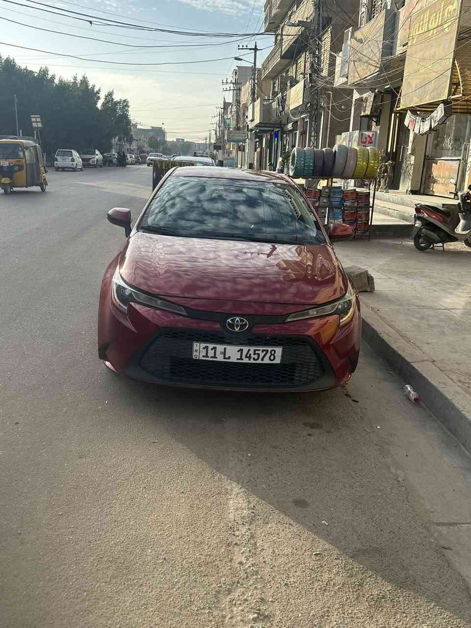 السلام عليكم للبيع فقط كورلا  LEوارد امريكي موديل ٢٢ بانزين محرك ١٨٠٠ رقم بغداد بسمي سياره جاهزه بدون نقص ماشيه ٤٥ ميل صور الحادث مرفقه السعر ١٦٥ وبيها مجال العنوان بغداد الزعفرانية لاستفسار ***********
