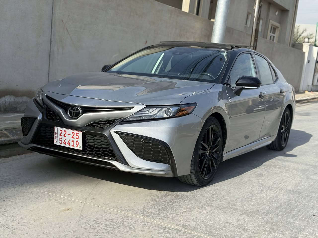 للبيع كامري 23 XSE وارد أمريكي
داخل جلد اسود بلادي 

ماشية 59كيلو

وارد أمريكي

الضرار قبغ صندوق مبدل اصلي فقط 

السيارة جاهزة وما بيها نقطه صبغ 
✨ السيار فول مكاني الموصل 

التفاصيل اكثر على رقم  

0789 126 6804
