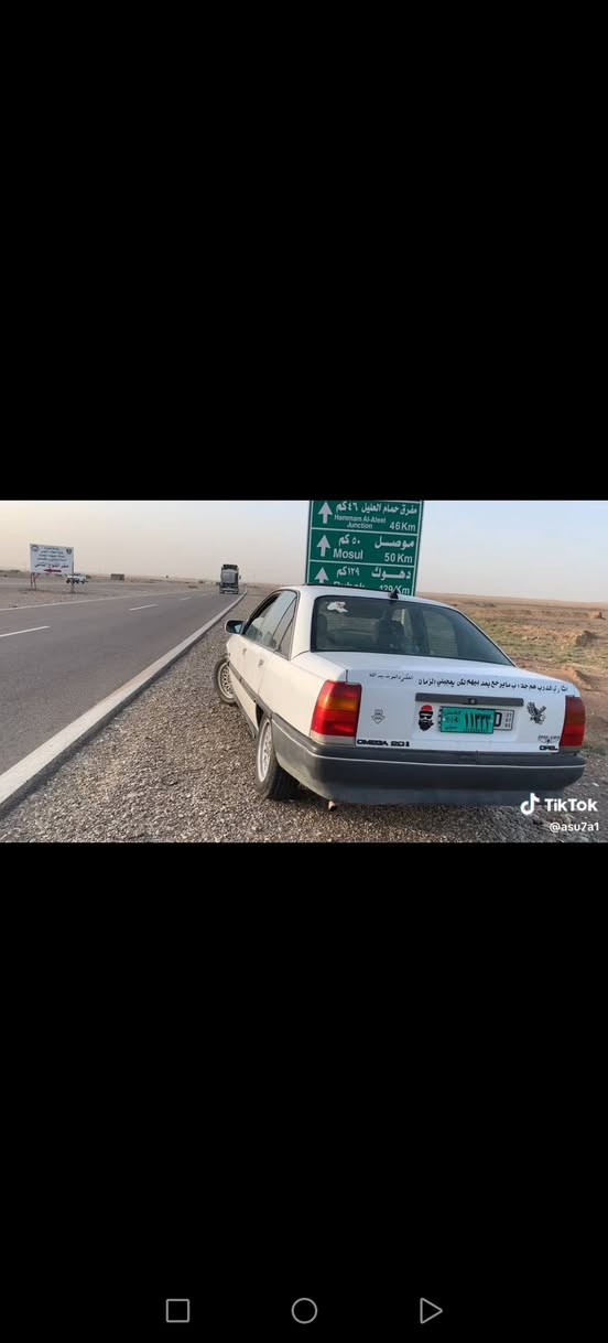 سلام عليكم للبيع اوبل اوميكه ويرهم مراوس حسب القناعه فكتره حجم 20 يرهم مكاني القياره العوسجه ***********
