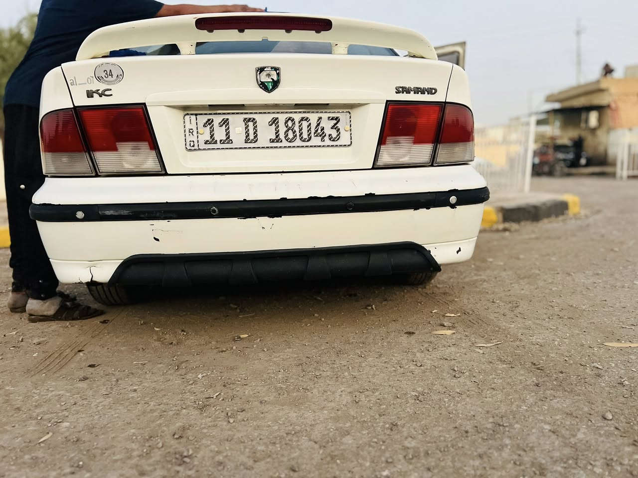 سلام عليكم سمند موديل 2010 مابيها اي نقص جاهزه من كلشي سعرها 35 وبيها مجال رقم ***********
