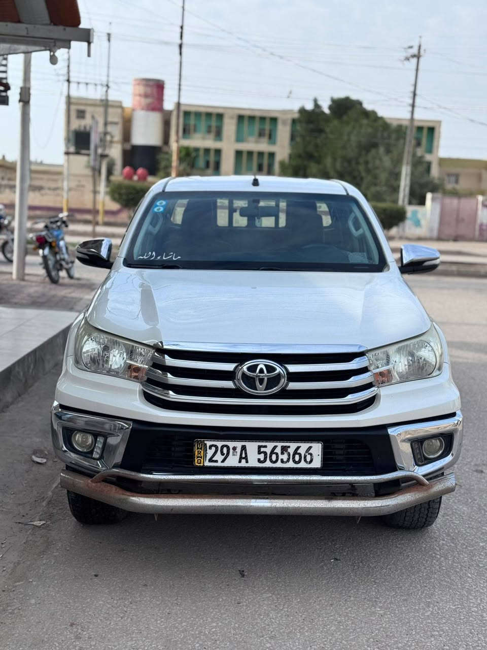 سلام عليكم
للبيع بيكم هايلوكس 2016 فور ويل سعودي ام الدعاء بصمه تشغيل بصمه بواب سياره مكفوله كفاله عامه كير محرك شركه سياره جديده المكان ديوانيه باقي التفاصيل اتصل ع الرقم مكلف بنش
***********
***********
