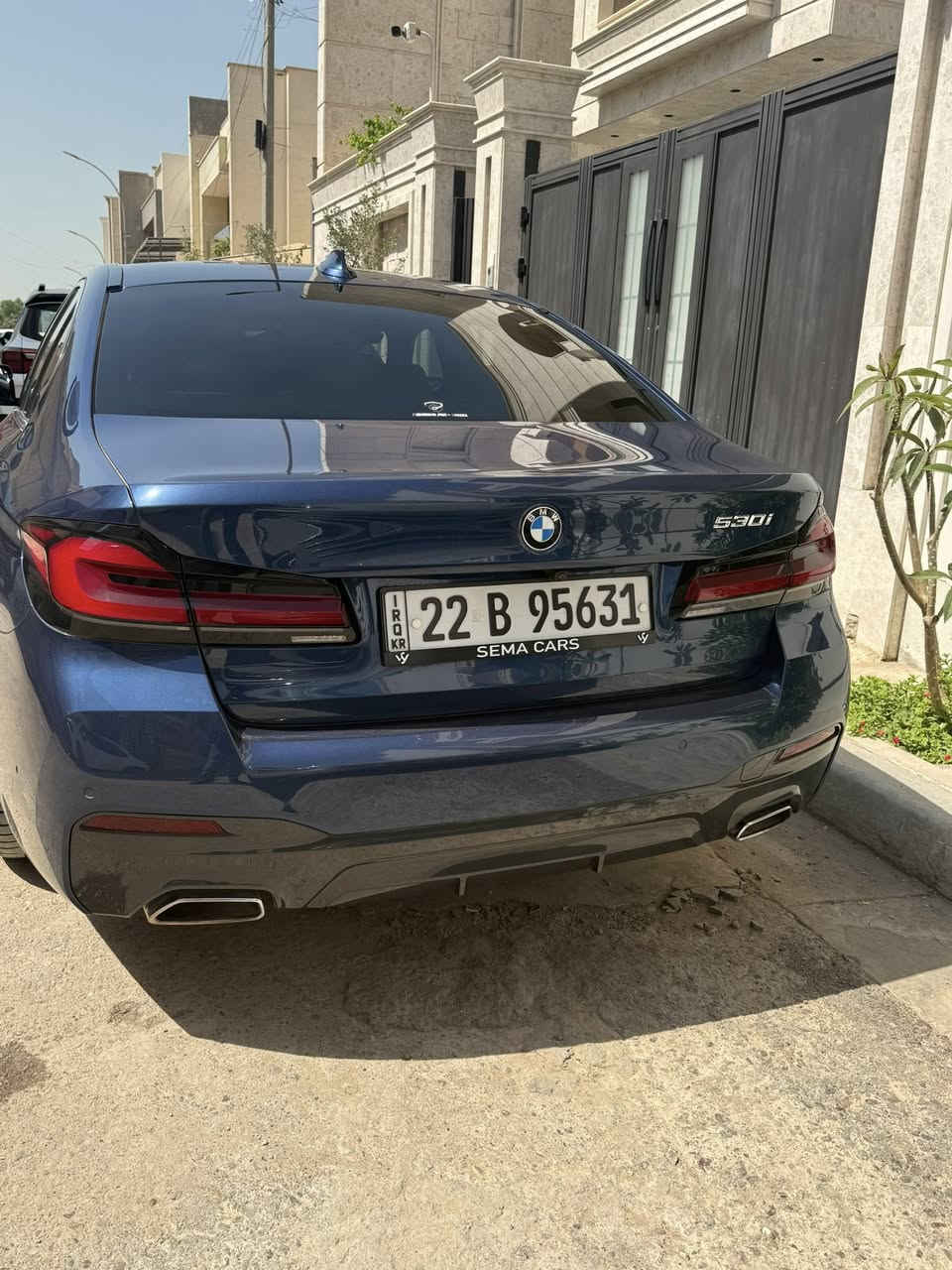 ملاحظه السياره مكفوله من الشخط
‏BMW  530 M Pakage    2022

‏ اوربي وكاله المانيا 
عل ايدي جايبها 
ماشيه حاليا ٥٧ الف كيلو متر 

‏‎     ضمان انتربول  2  بصمه
    
‏‎سيارة كلين كلين بدون ضرر   بدون صبغ مكفول كفالة عامة

‏‎رادار  كبير    مسافة طريق 

‏Auto park  

‏‎تايارات جديد 

‏‎داخل مشمشي بلادي

‏‎كشنات m pakage 

‏‎داتاشو
‏‎حساس 360
‏‎كشنات تدفئه 

‎لايتات ليزر متحرك مع ستيرن
‎مرايات  رادار

‏‎
Auto stop امامي و خلفي 
‎داخل 10 الوان ليد 

مكانها جادرية 
   
‎  سعر   385 ورقه مجال بسيط 
***********
