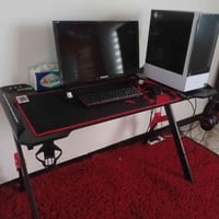 بغداد البياع • ميز كمبيوتر ١٢٠سم • كيبورد Red Dragon