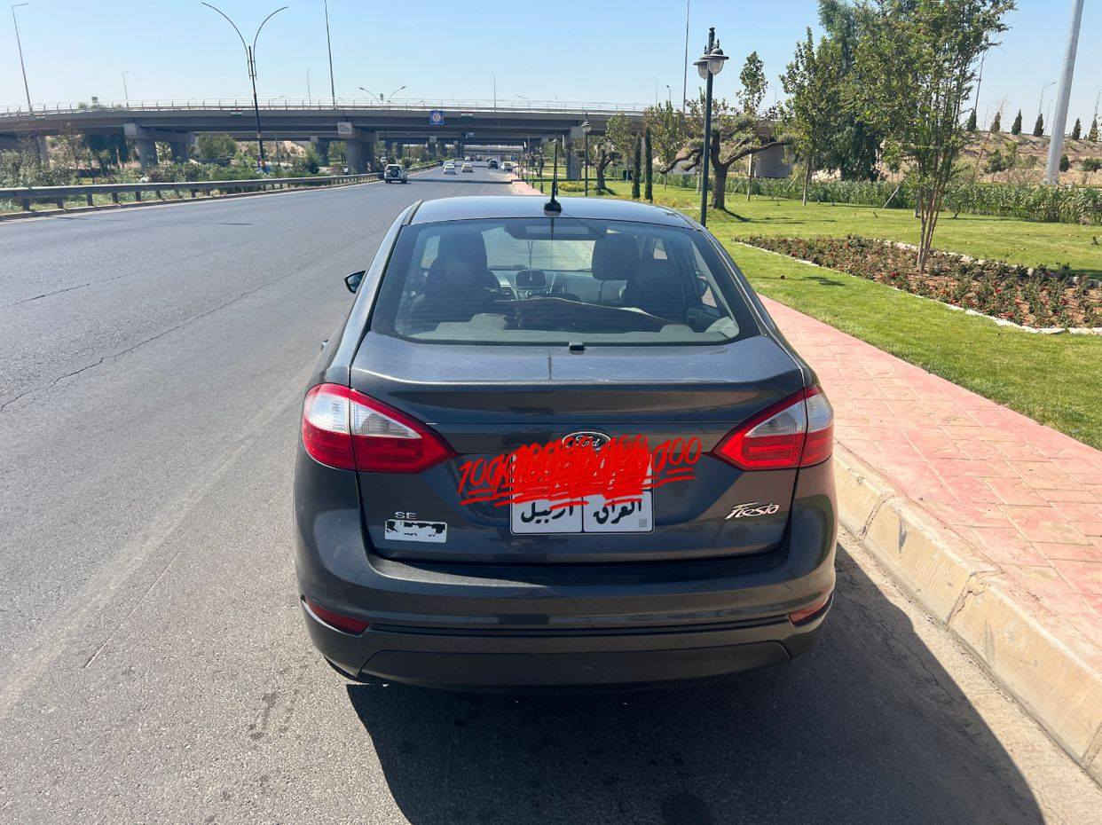 Ford Fiesta 2017 SE 

‎فول مواسەفات بەس سلاید نیە 
‎گێڕ و مەکینە و کارەباییات بەشەرت 
‎ سبوغ و ساردی هیچی نیە 
‎تحدید سورعە ، کوشین هیتەر کوشین جلد ، تبرید بەسمەیە 
‎٦٧ مایل ڕۆیشتووە ، زۆر پاکە و نمونەیە لەجوانی .
‎هەولێر
***********ڤایبەر واتس ئاپ
نرخ خوار بازار ته نها ٧٧ ورقه
فورد فيستاSE موديل ٢٠١٧ كلين بدون صبغ بدون تعديل مواصفات خاص تبريد لمس شاشه تحديد صرعه كشن هيتر كشن جلد بصمه
ماشى قليل ٦٧مايل سنوى ب اسمى جديده
وكاله موجود محرك مكينه كل بشرط
سعر جو سوق حيل قليل فقط ٧٧ورقه أربيل, العراق

