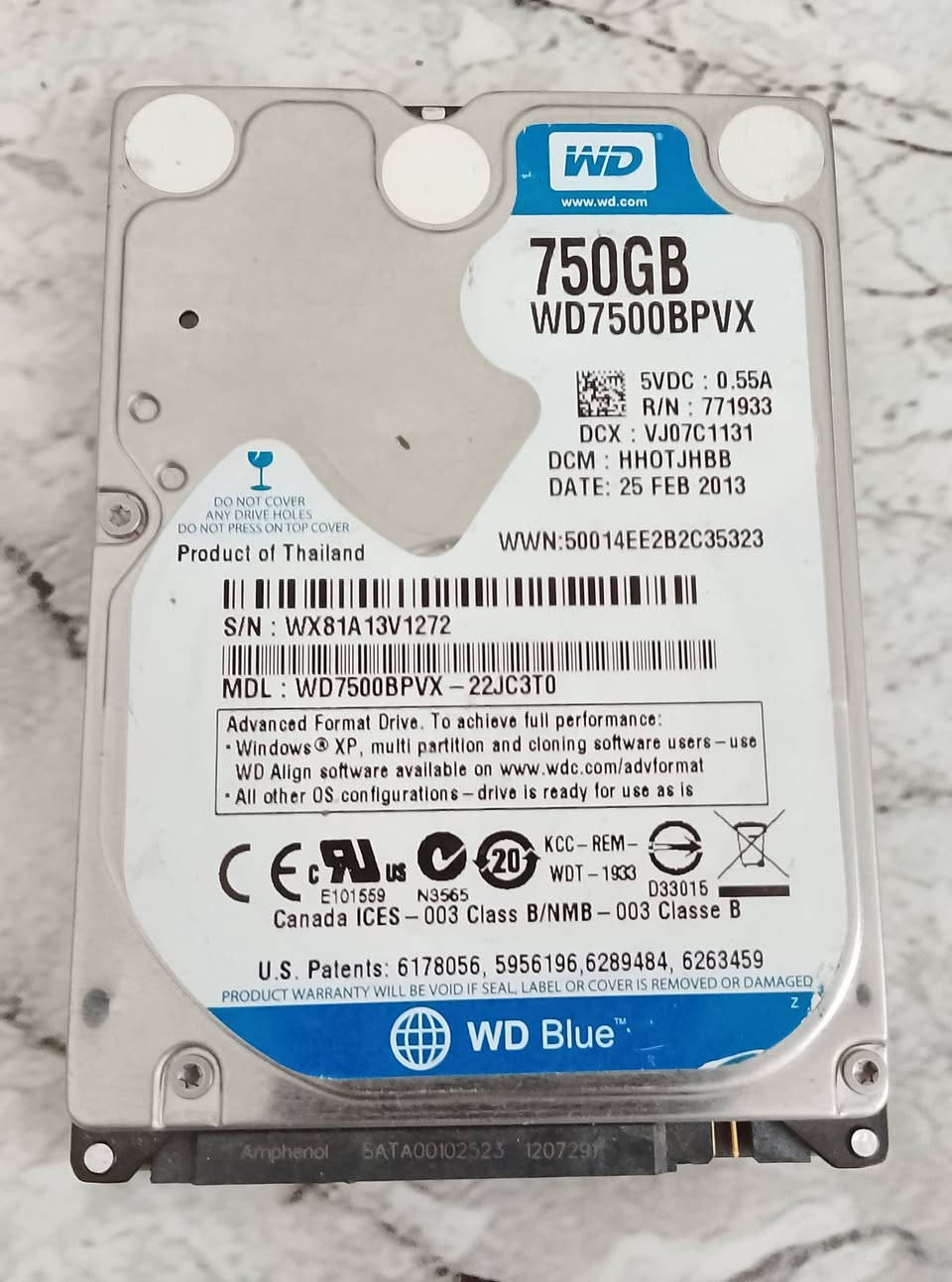 السلام عليكم 

رام لابتوب عدد 3 DDR3
2G كلهن بسعر 25 الف 
هارد لابتوب 128 SSD 
سعر 25 الف
هارد لابتوب 750 HHD 
بسعر 25 الف 
راك هارد محول من m.2 
الى SATA ب 15 الف 

واذا بيعه وحده كلهن بسعر 60 الف 
مكاني بعقوبة تحرير


**إذا كنت صاحب هذا الإعلان وتريد حذفه لأي سبب، رجاءا أرسل رسالة إلى الدعم الفني**