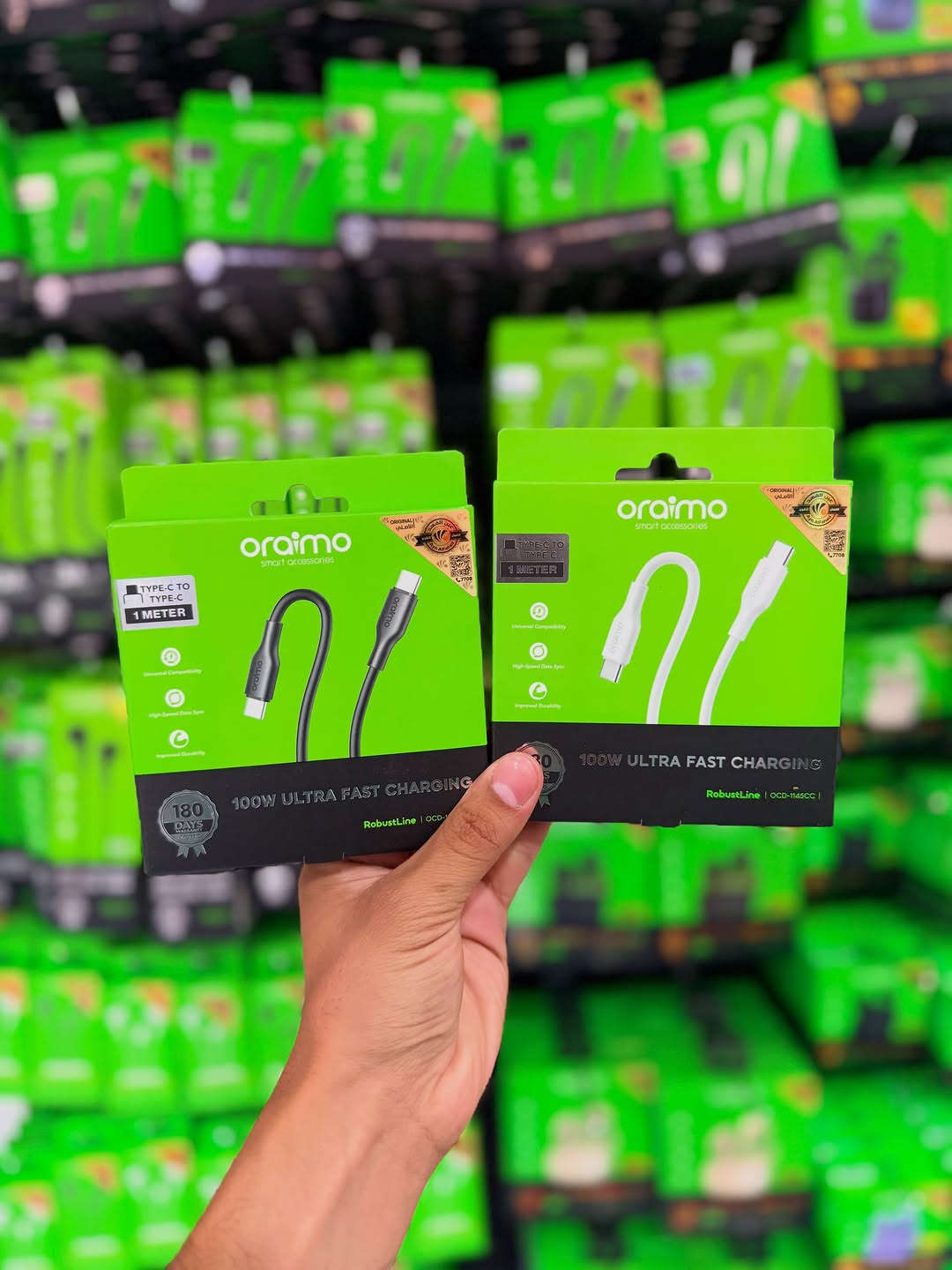منتجات oraimo من عين الفهد 🐆✅
جمله فقط ⚠️🛒


**إذا كنت صاحب هذا الإعلان وتريد حذفه لأي سبب، رجاءا أرسل رسالة إلى الدعم الفني**