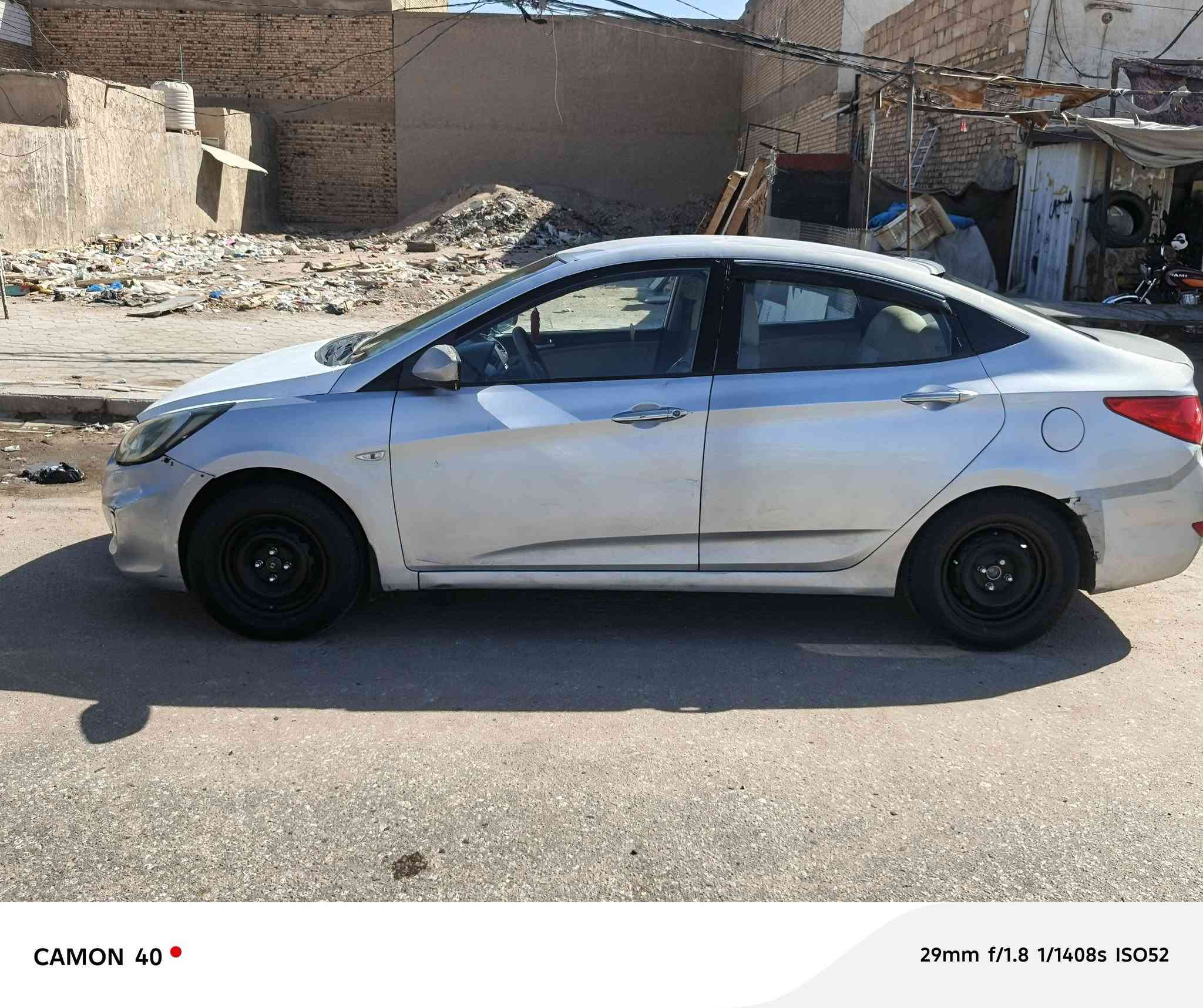 اكسنت للبيع موديل 2012
محرك 1600  
كير مكينه حداديه تخم تاير جدد  
تبريد كهربايات جاهزه من كلشي 
سياره بسمي الرقم الدولي الجديد رقم مثنى 
بيهه جاملغ خلفي 
السعر 80 وبيهه مجال مكاني نجف 
الرقم ***********
