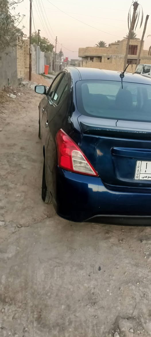 نيسان فيرسا موديل 2019..sv،وارد امريكي صبغ 3قطع بدون دواخل رقم قادسيه السياره جاهزه..السعر 90 ومجاله قليل..العنوان الحله..للتواصل ***********
