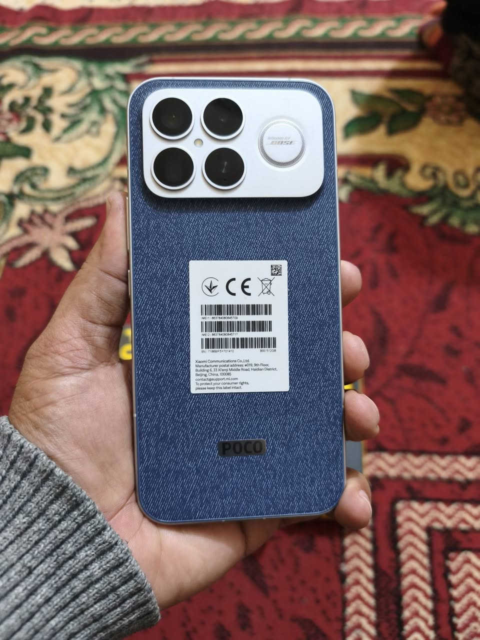 پوكو أف 8 ألترا أخو الجديد
مستخدم اسبوع تقريبا
كامل الملحقات
الذاكرة 512
الرام 16
الشاشة أمولد
يدعم الشحن السريع بقوة 100 واط
للبيع بـ 450
أو للمراوس
مكاني بغداد

رقم الهاتف
***********
