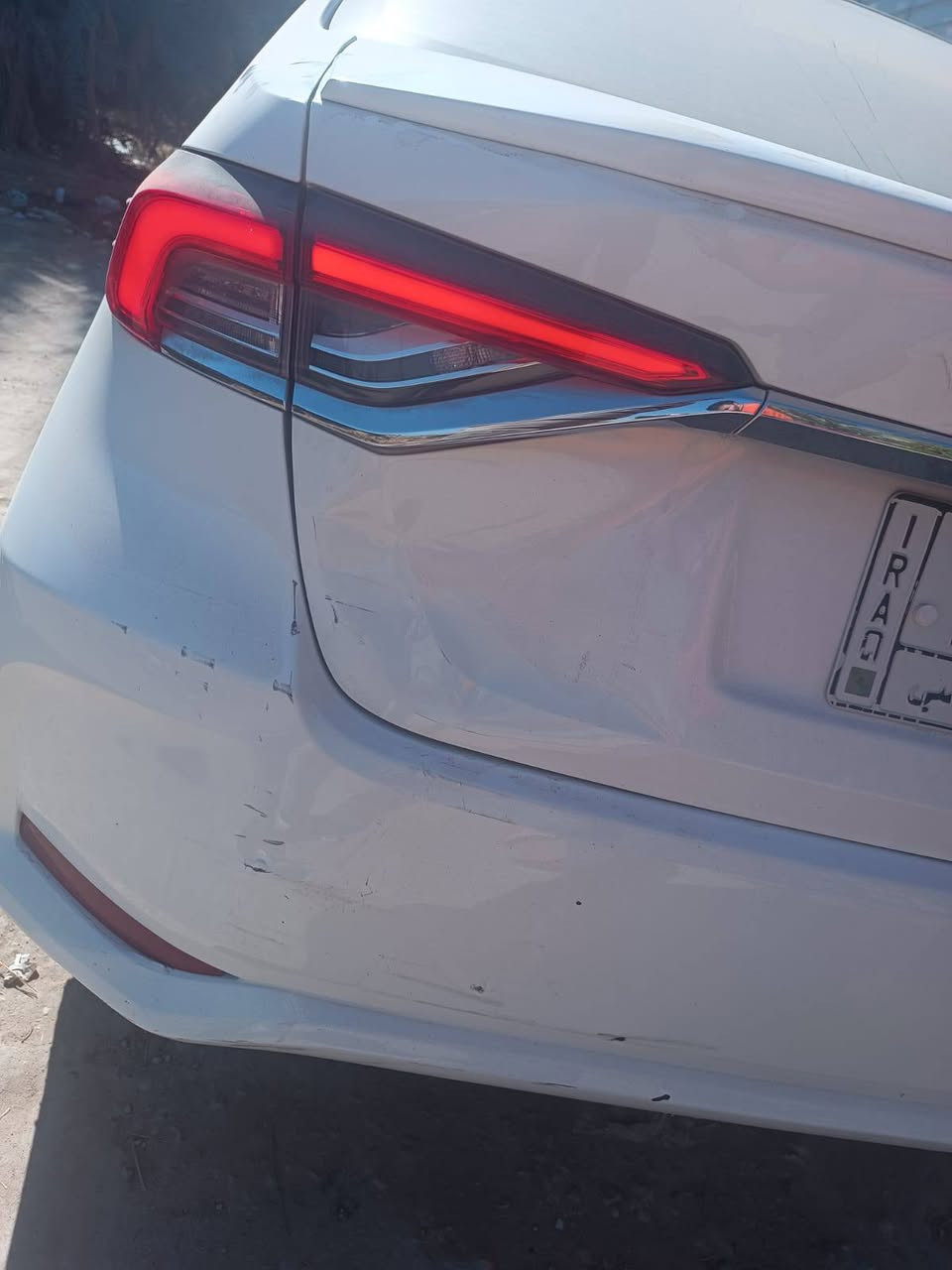 مرحبا شباب كورلا موديل 2023 فول السياره مطلوبه للمصرف اني مسدد منها سنتين حادثها هذا موظح بالصور بيها بس بنيد وجاملغ بارد والبنيد موجود وياها والاييت موجود وياها  وبارد بالجنطه هم مبين بالصوره اسمي  استقطاع الكتروني  رايدها 135 مكان الحله ***********
