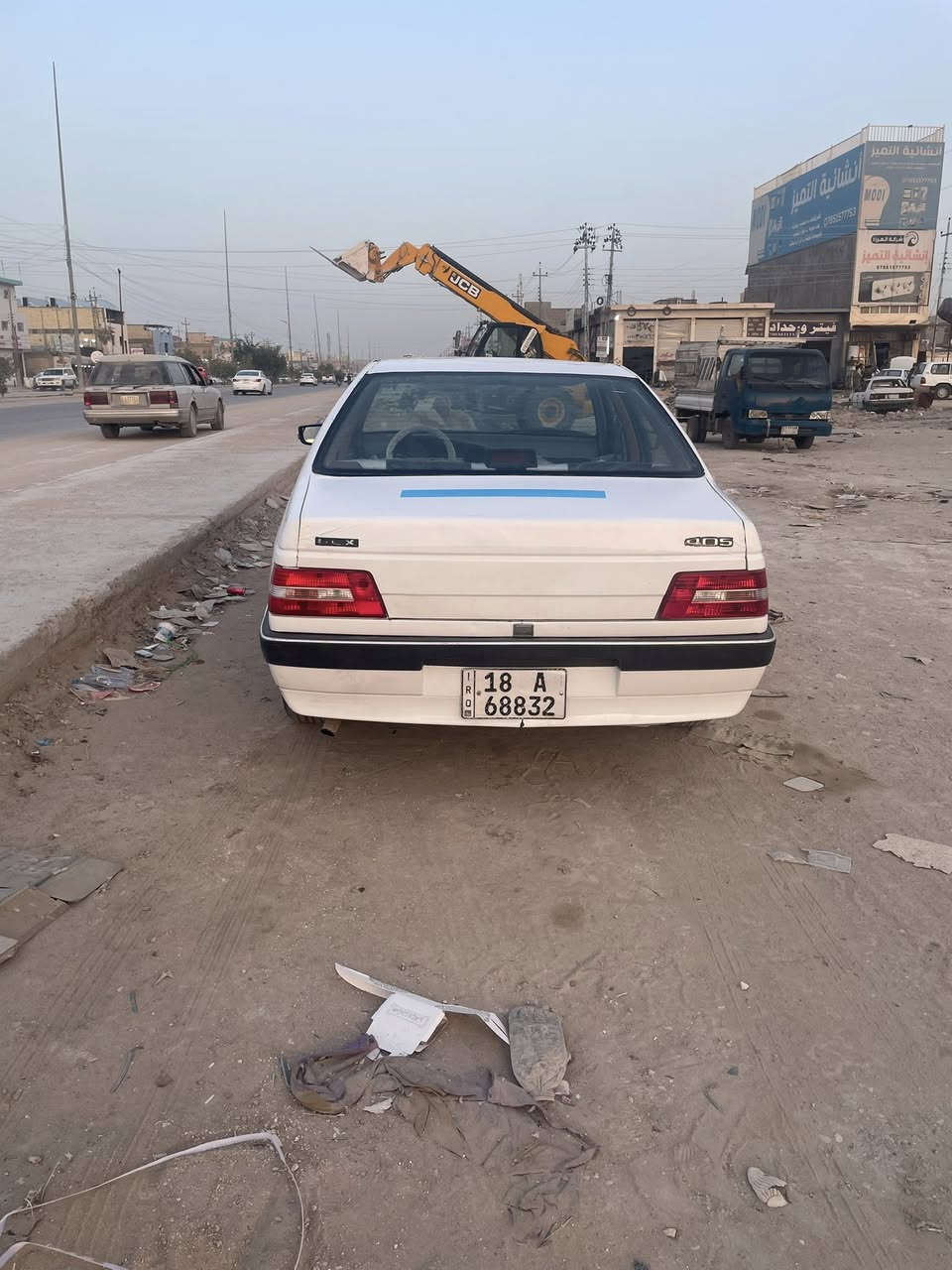 السلام عليكم للبيع بيجو 405 جئ ال اكس
حداديه جديد كهربائي كله شغاله تبريد شغال مكينه وكير جديد عنوان نجف مالك نجف سنويه جديد ل29
معمره كله السياره الشراي يخابر ***********
