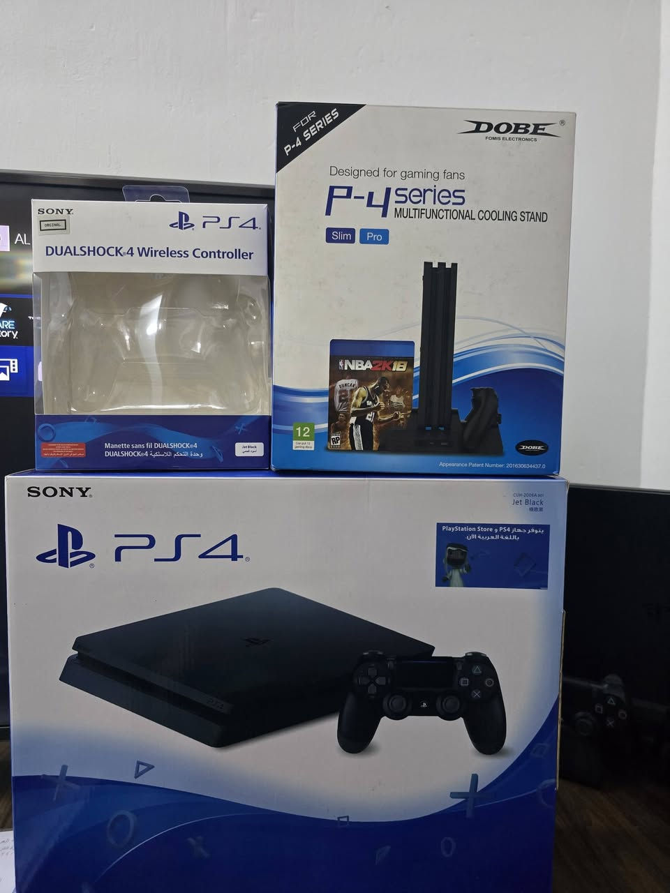 السلام عليكم بلي4 اون لاين/نص تيرا.
 الجهاز غير مفتوح لأي غرض كان
ويا جوستك الاصلي ولثاني تجاري+قرص رينبو+حامل بلي وشاحن جوستك عدد2وحامل اقراص عدد12
السعر 250الف


**إذا كنت صاحب هذا الإعلان وتريد حذفه لأي سبب، رجاءا أرسل رسالة إلى الدعم الفني**