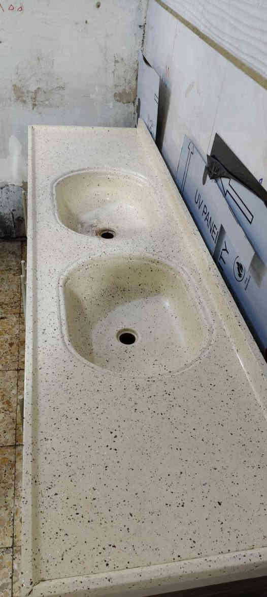 كاونتر تفصال 3 قطع كله مرمر نظيف جدا لايوجد ضرر العنوان بغداد الشعب الرقم *********** يوجد فيديو والتفاصيل كاملة على الواتساب
