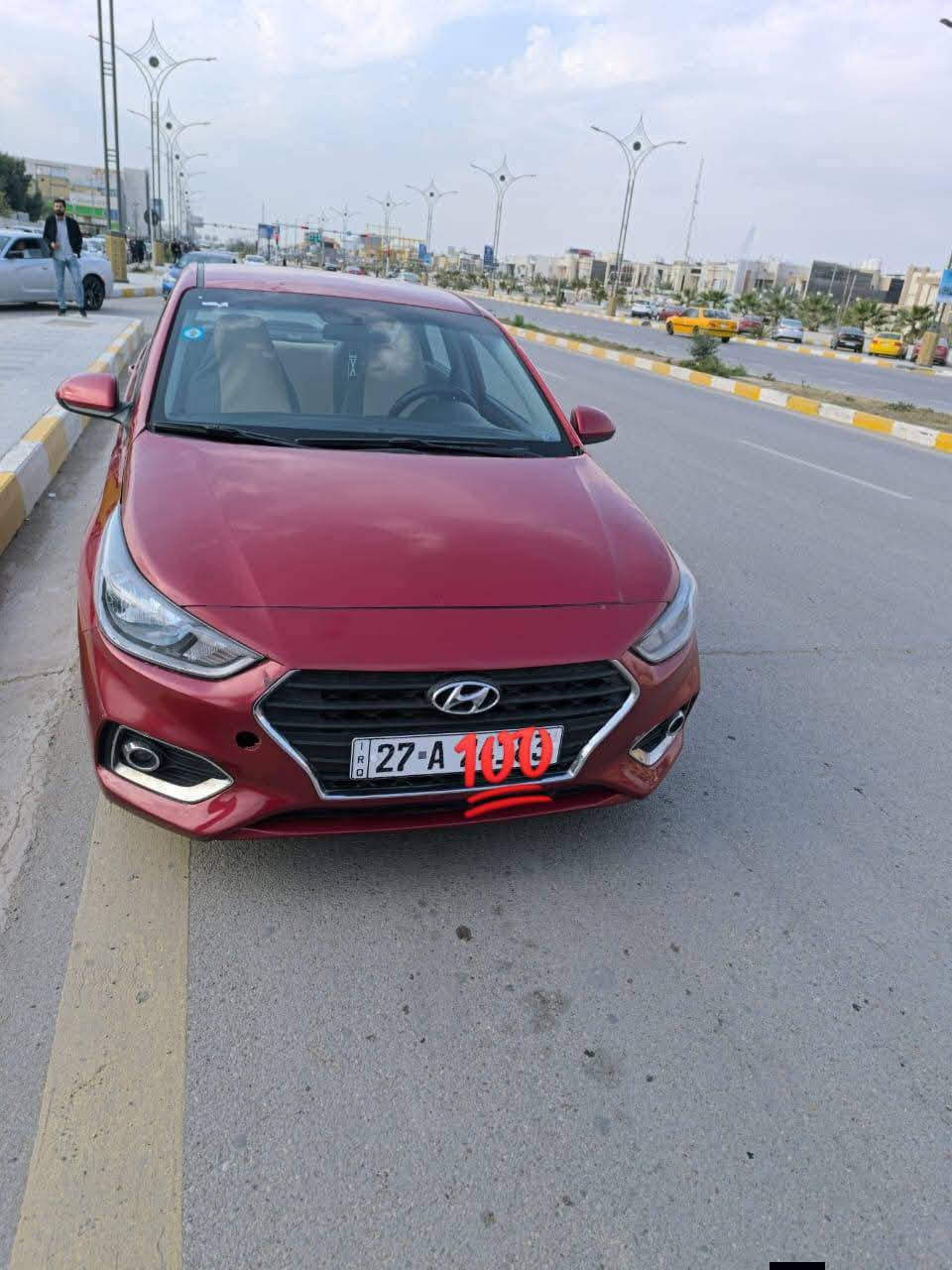 اكسنت موديل 2019
محرك 1600
وارد امريكي حره بسمي   
بيها تبديل بنيد وجاملغ الأيسر 
حرة شرط المداور 
السعر103 وبيها مجال
***********
العنوان الناصريه
